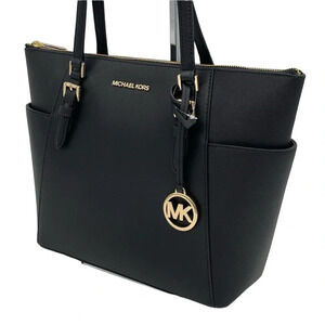 Michael Kors Charlotte Tote Bag Black